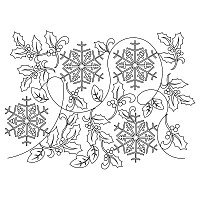 christmas snowflake pano 001